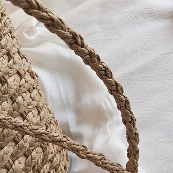 ALPA PACO STRAW SHOULDER BAG - Picture 6 of 9